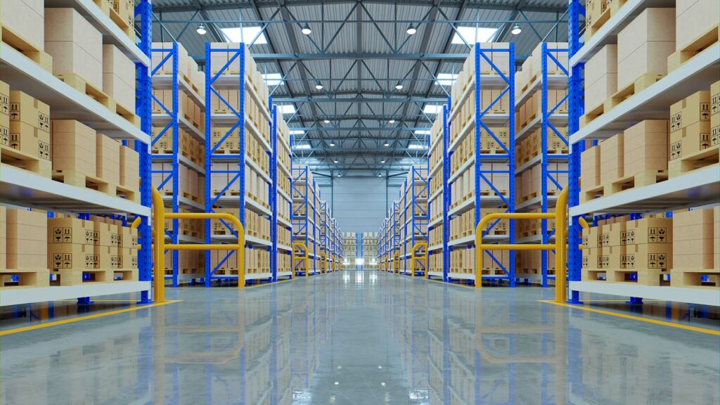 Warehouse Background Image
